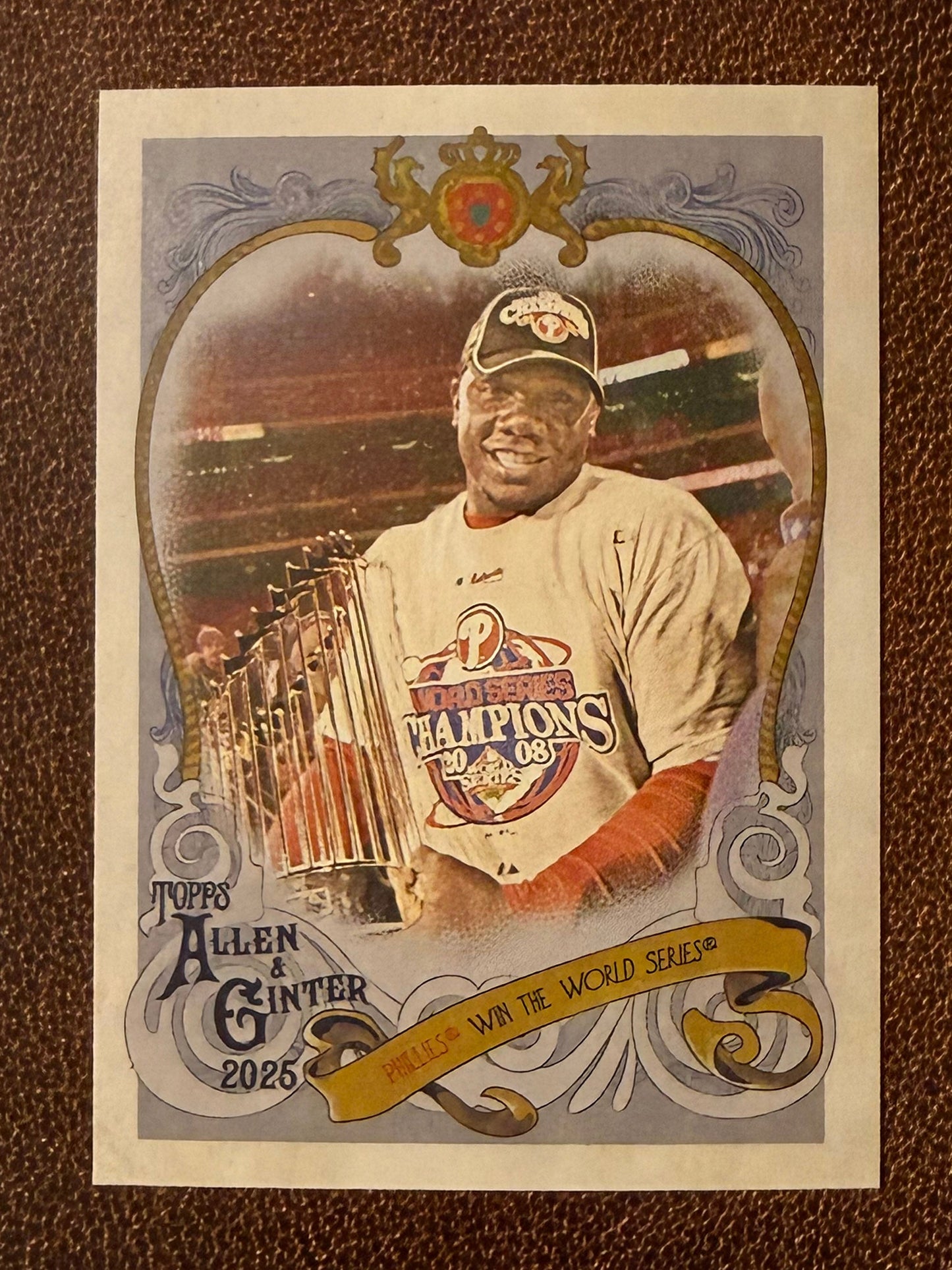 Ryan Howard - 2025 Allen & Ginter - Sweet Victory - Phillies
