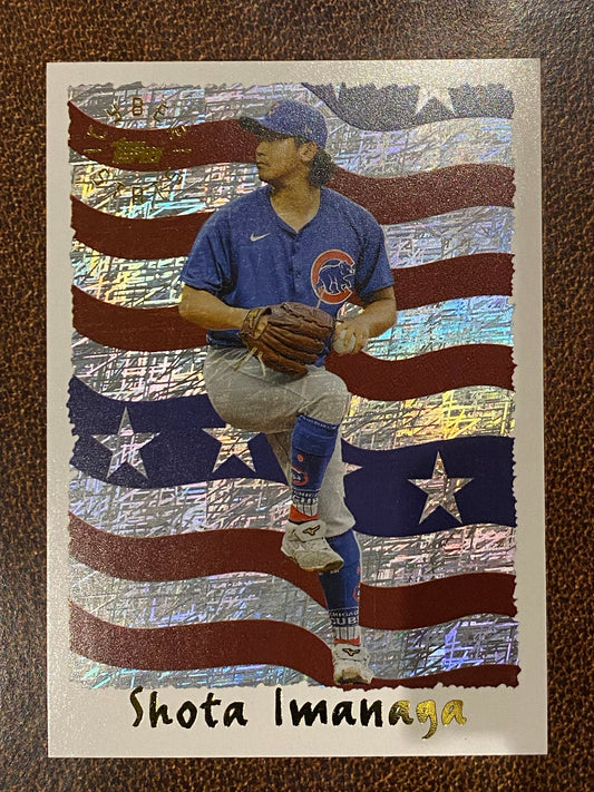 Shota Imanaga - 2025 Topps Archives - Cyberstats Insert - Cubs