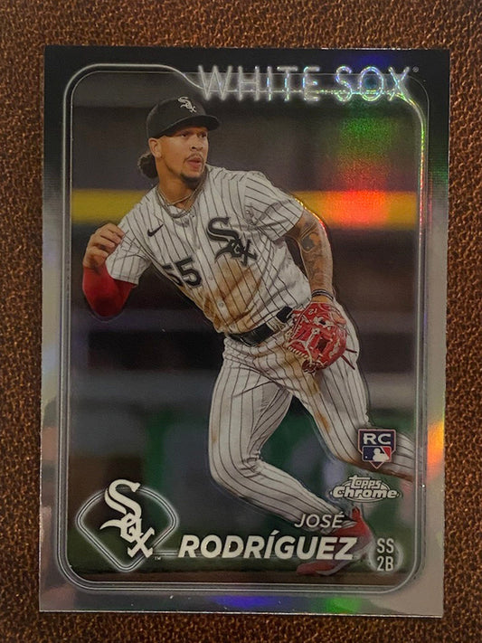 Jose Rodriguez - 2024 Topps Chrome - Refractor - White Sox