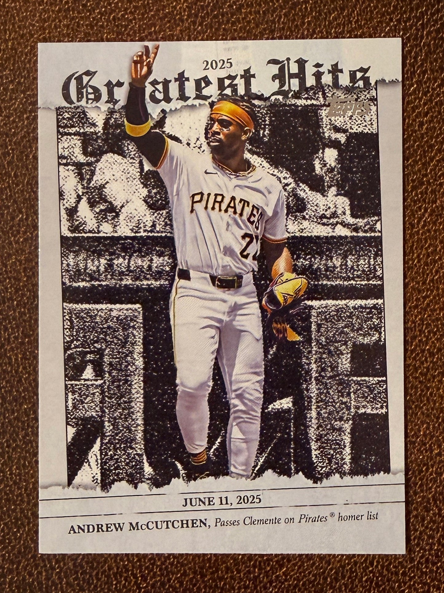 Andrew McCutchen - 2026 Topps Series 1 - Greatest Hits Insert - Pirates