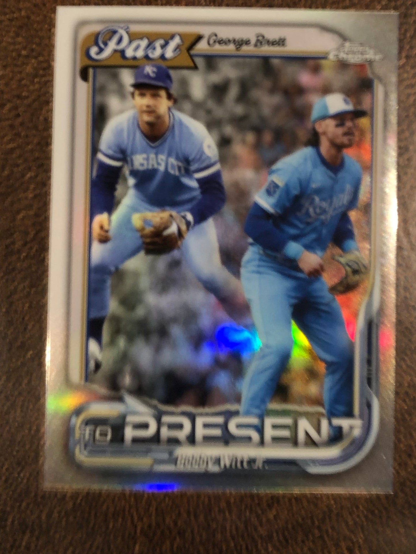 Bobby Witt Jr. - 2026 Topps Chrome - Past to Present Insert - Royals