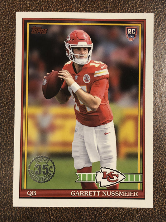 Garrett Nussmeier - 2026 Topps Flagship - 1991 Insert - Chiefs