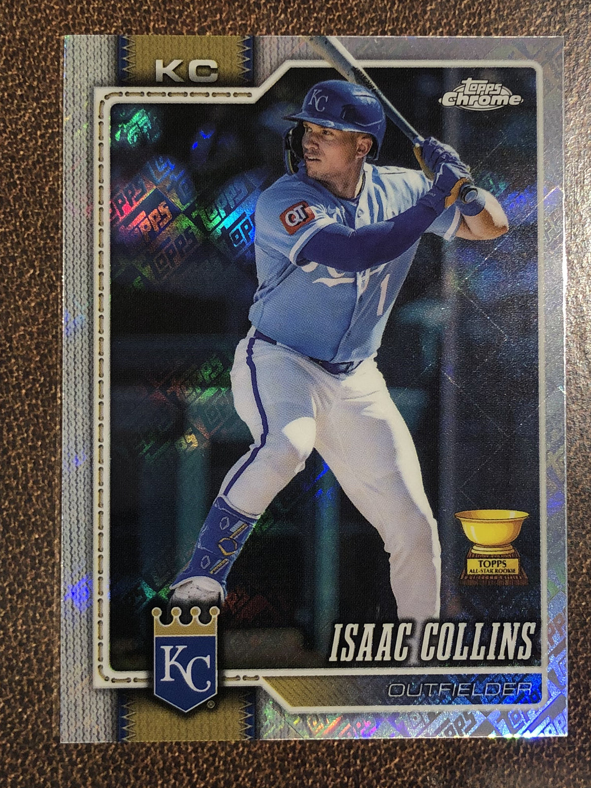 Isaac Collins - 2026 Topps Chrome - Fanatics Topps Foil - Royals