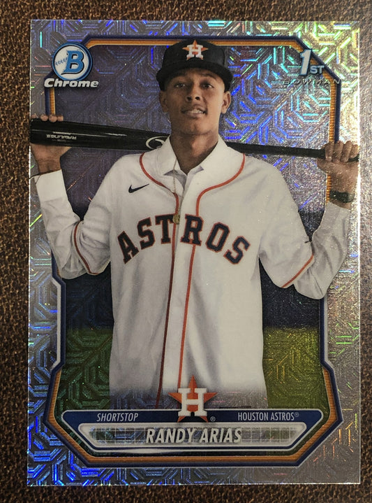 Randy Arias - 2026 Bowman Chrome - 1st Bowman MOJO - Astros