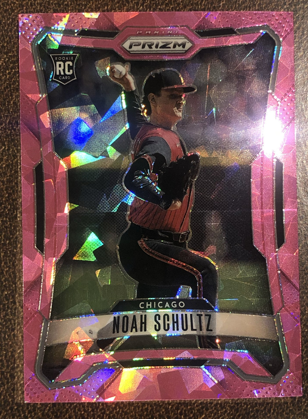 Noah Schultz - 2026 Panini Prizm - Pink Ice - White Sox