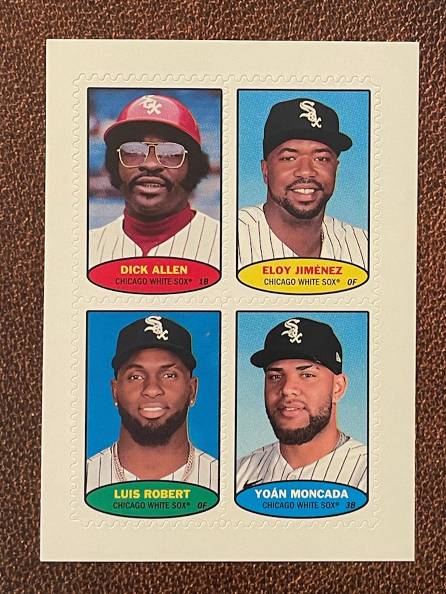 White Sox Stamp - 2023 Topps Heritage - Stamp - White Sox