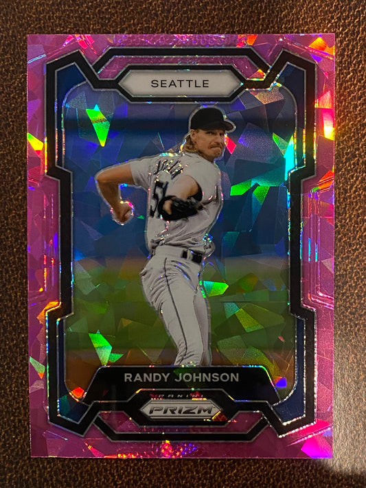 Randy Johnson - 2024 Panini Prizm - Pink Ice - Mariners