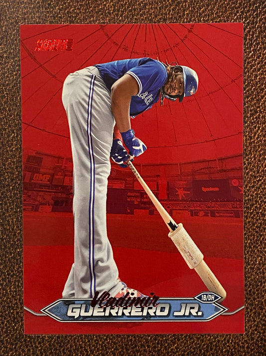 Vladimir Guerrero Jr. - 2024 Topps Stadium Club - Red Foil - Blue Jays