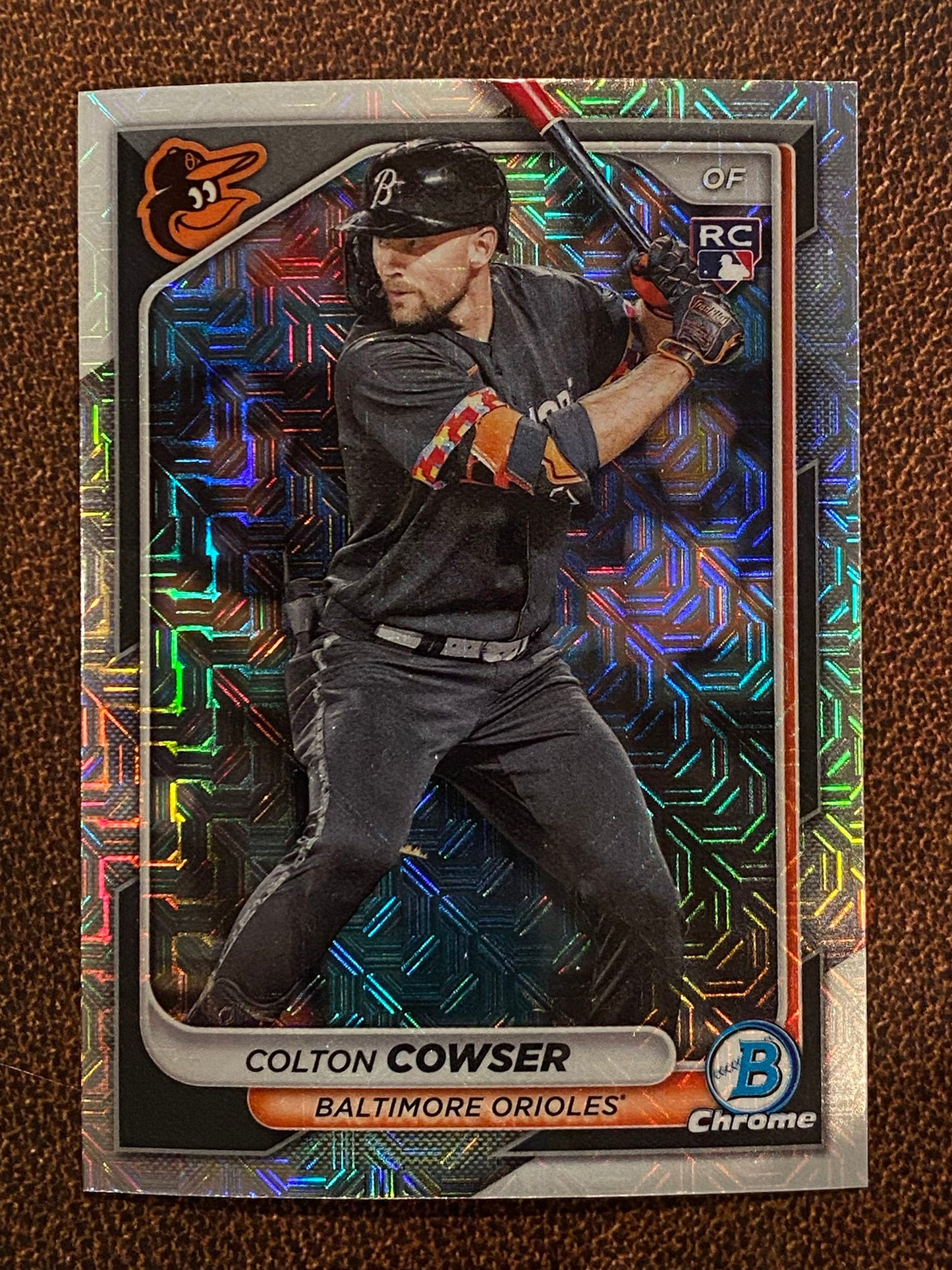 Colton Cowser - 2024 Bowman - Mojo Refractor - Orioles