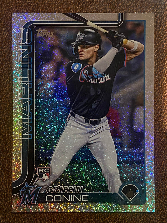 Griffin Conine - 2025 Topps Series 2 - Sandglitter - Marlins