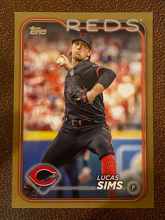 Lucas Sims - 2024 Topps Series 2 - Gold /2024 - Reds