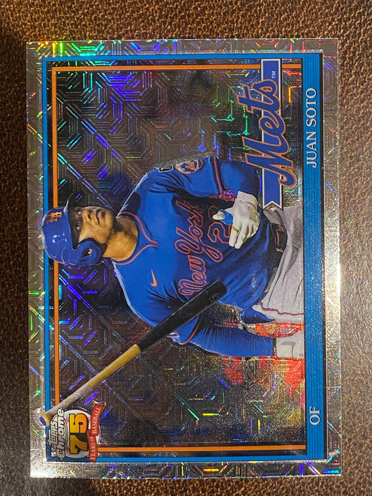 Juan Soto - 2026 Topps Series 1 - Mojo Refractor - Mets