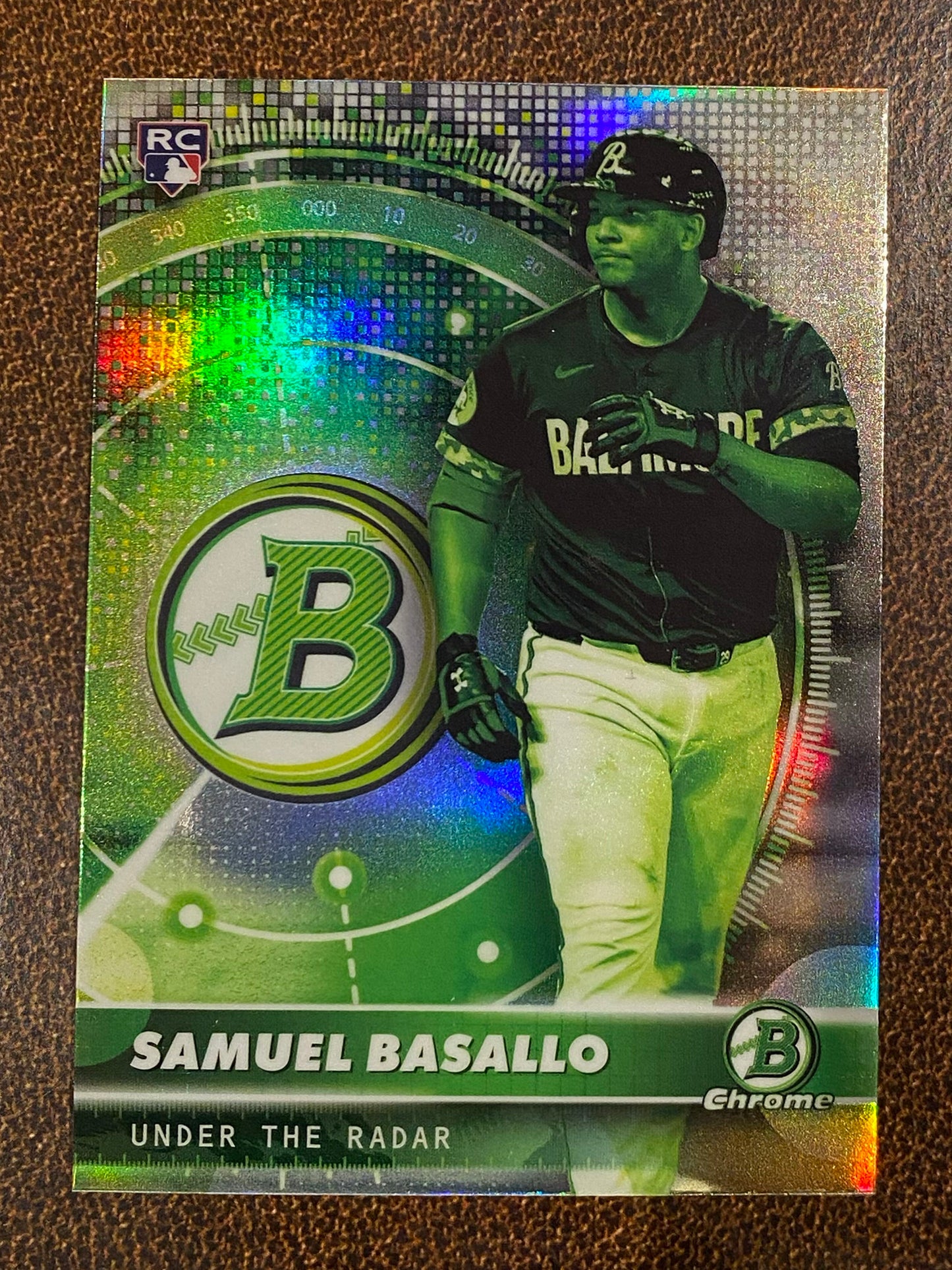Samuel Basallo - 2026 Bowman - Under the Radar Insert - Orioles