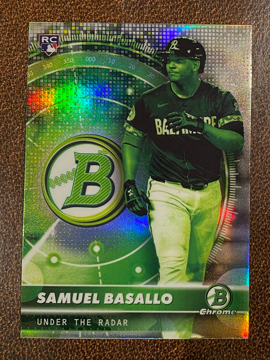 Samuel Basallo - 2026 Bowman - Under the Radar Insert - Orioles