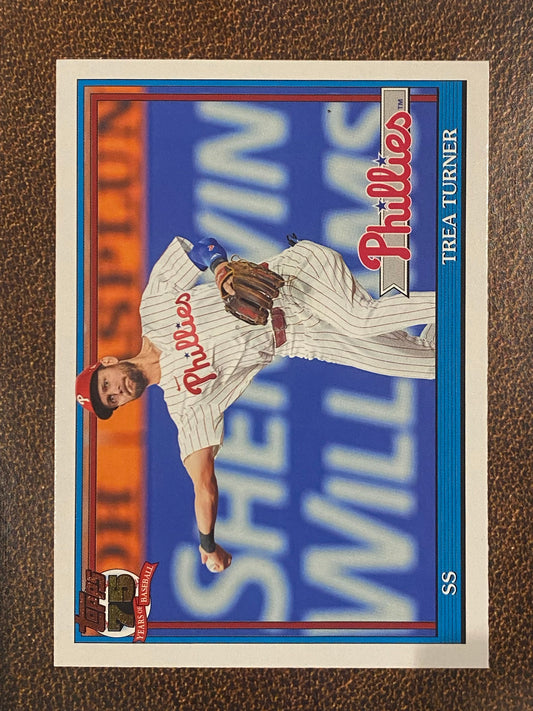 Trea Turner - 2026 Topps Series 2 - 1991 Topps - Phillies