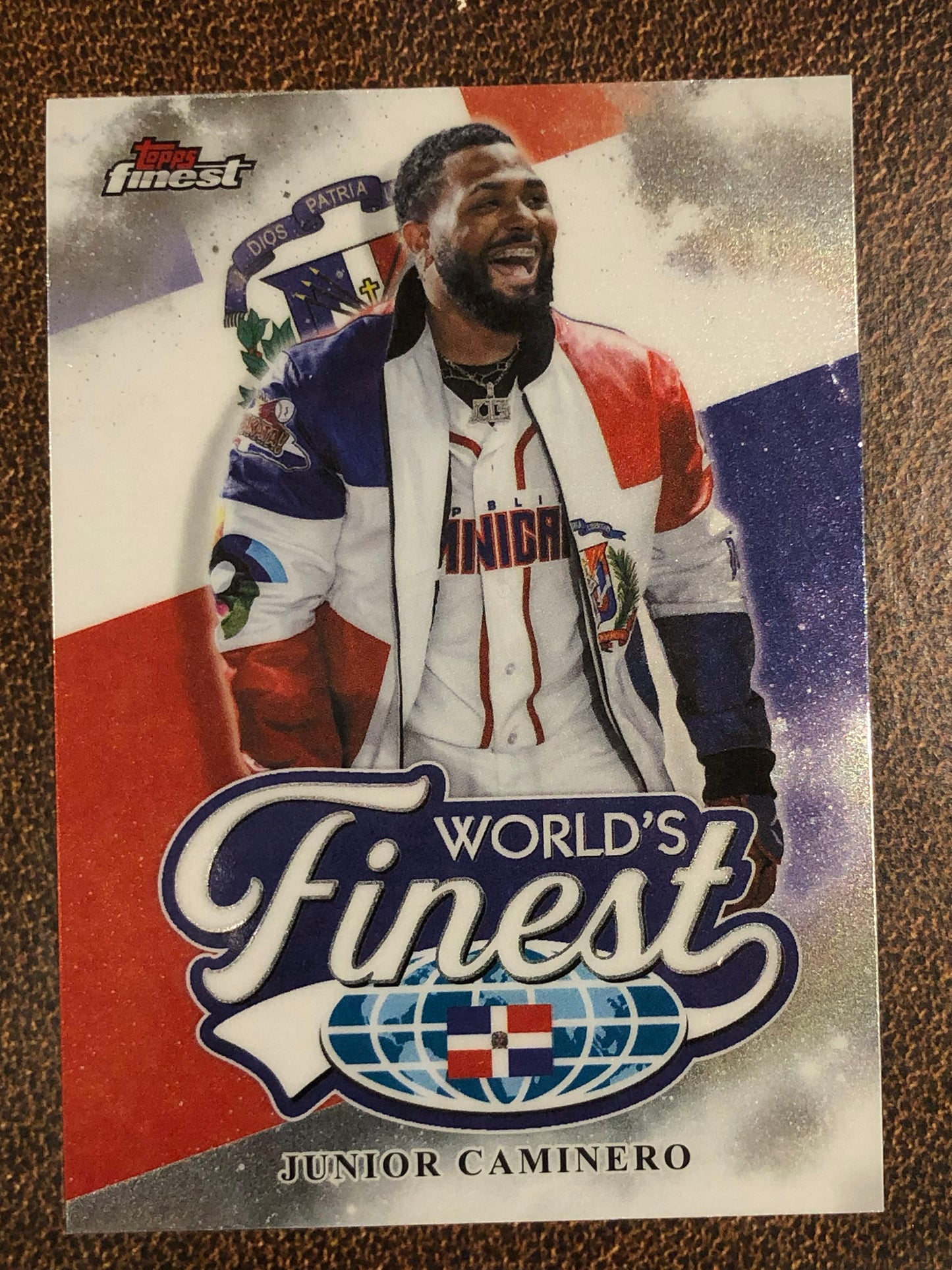 Junior Caminero - 2026 Topps Finest - World's Finest - Rays