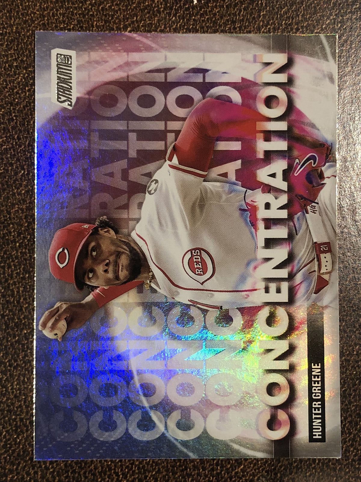 Hunter Greene - 2025 Topps Stadium Club - Concentration - Reds