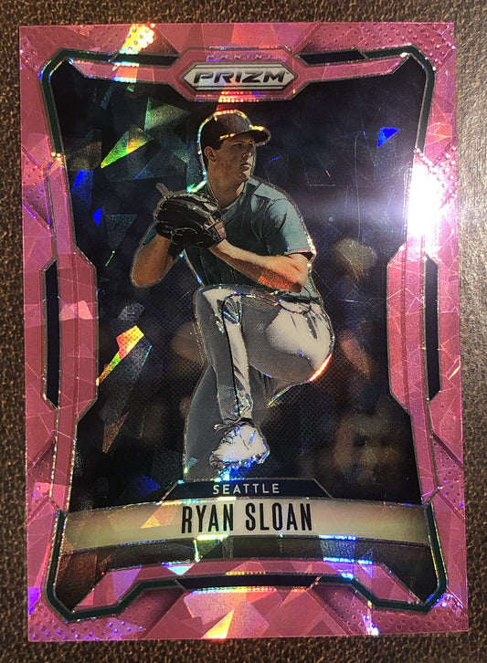Ryan Sloan - 2026 Panini Prizm - Pink Ice - Mariners