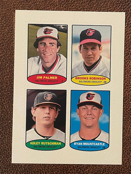 Orioles Stamp (Adley Rutschman) - 2023 Topps Heritage - Stamp - Orioles