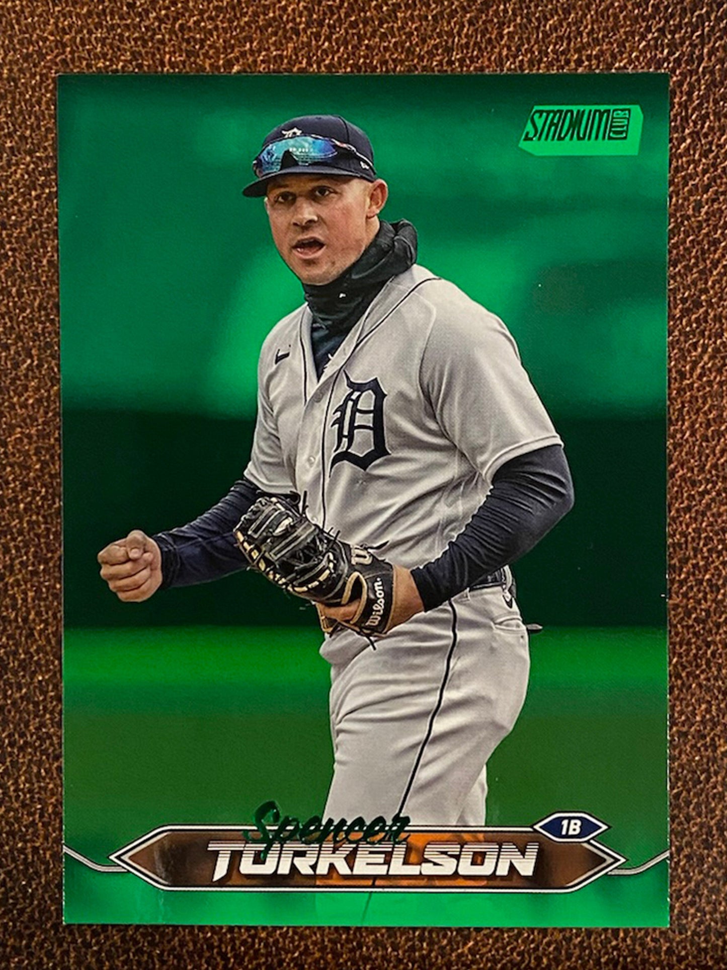 Spencer Torkelson - 2024 Topps Stadium Club - Green Foil /199 - Tigers