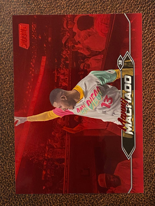 Manny Machado - 2024 Topps Stadium Club - Red Foil - Padres
