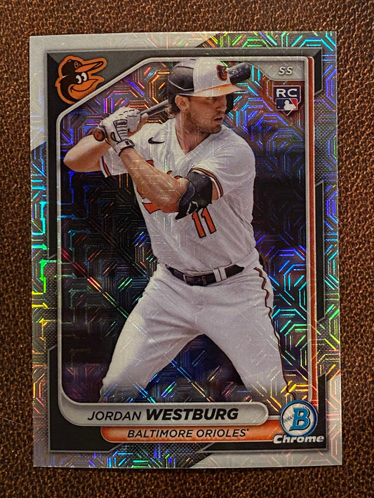 Jordan Westburg - 2024 Bowman - Mojo Refractor - Orioles