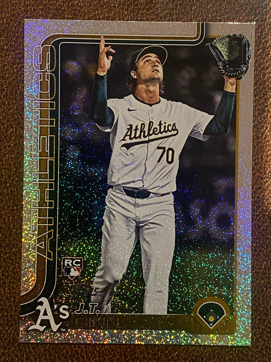 J.T. Ginn - 2025 Topps Series 2 - Sandglitter - Athletics