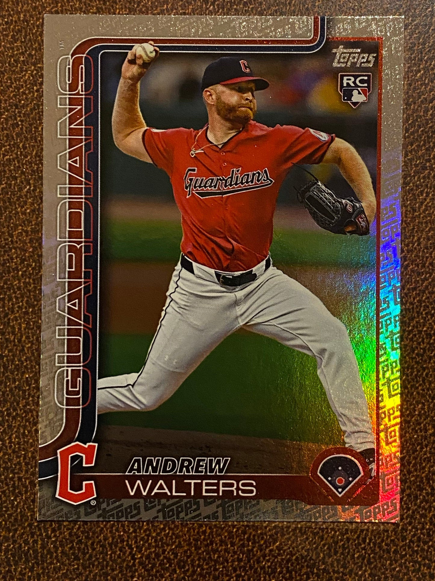 Andrew Walters - 2025 Topps Series 2 - Fanatics Exclusive Topps Foil Border - Guardians