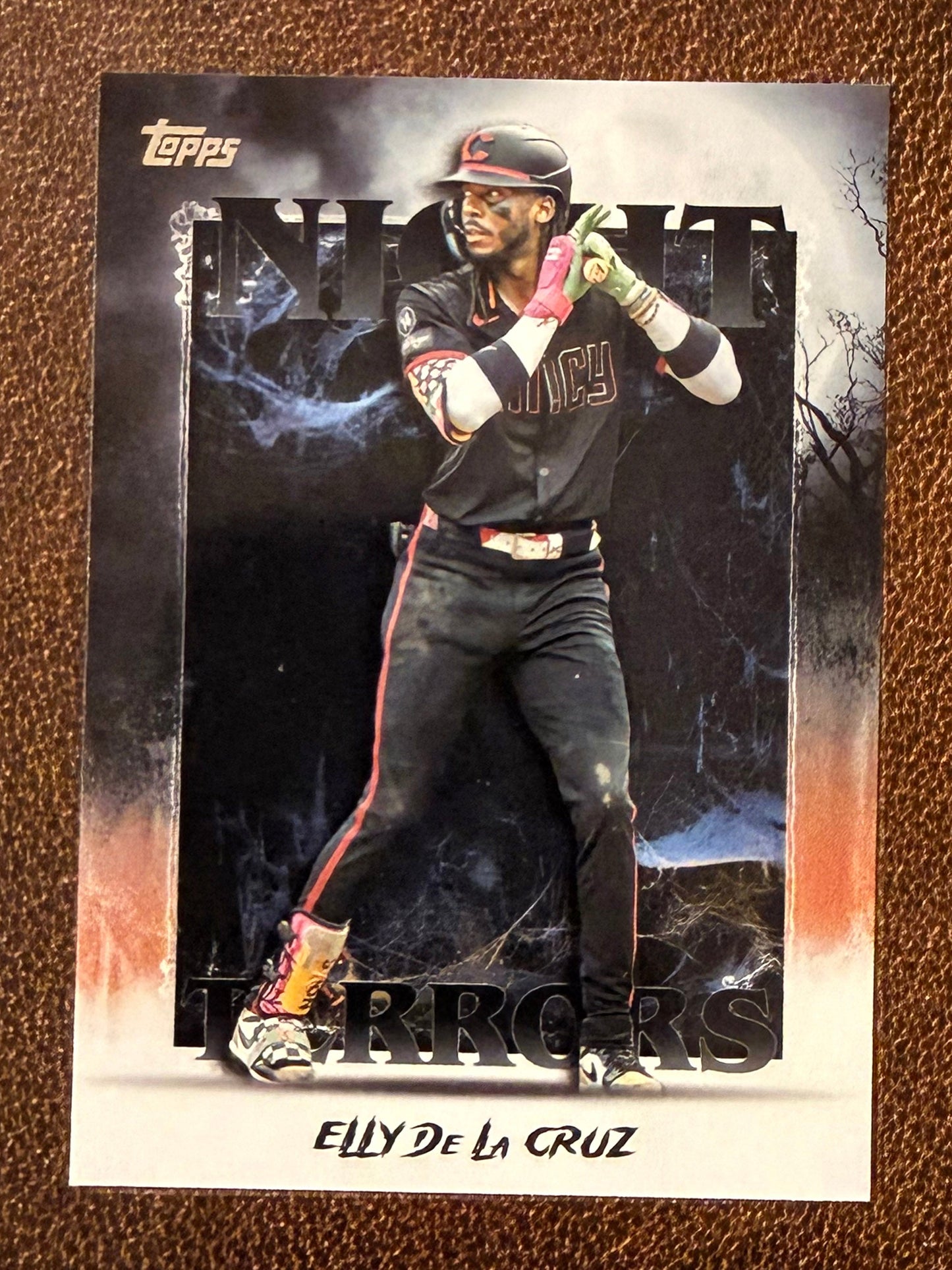 Elly De La Cruz - 2025 Topps Update - Night Terrors Insert - Reds