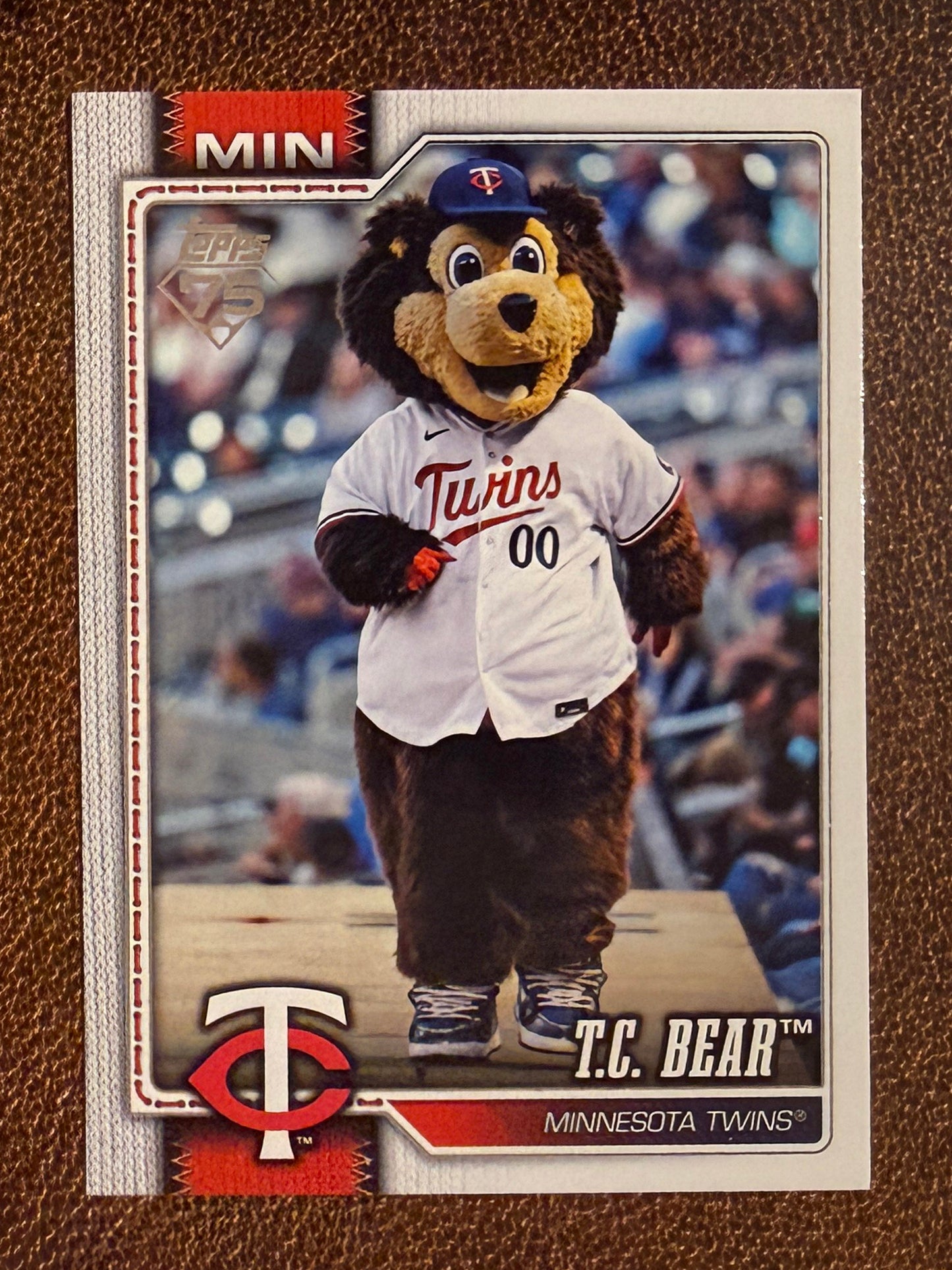 T.C. Bear - 2026 Topps Series 1 - Mascots Insert - Twins