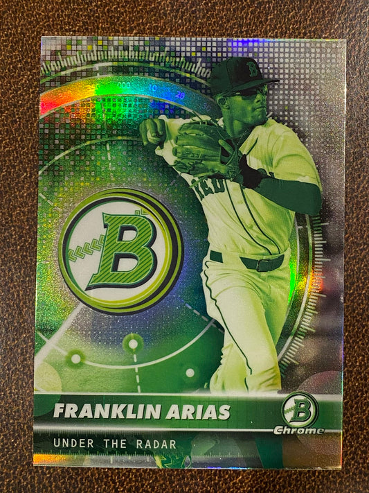 Franklin Arias - 2026 Bowman - Under the Radar Insert - Red Sox