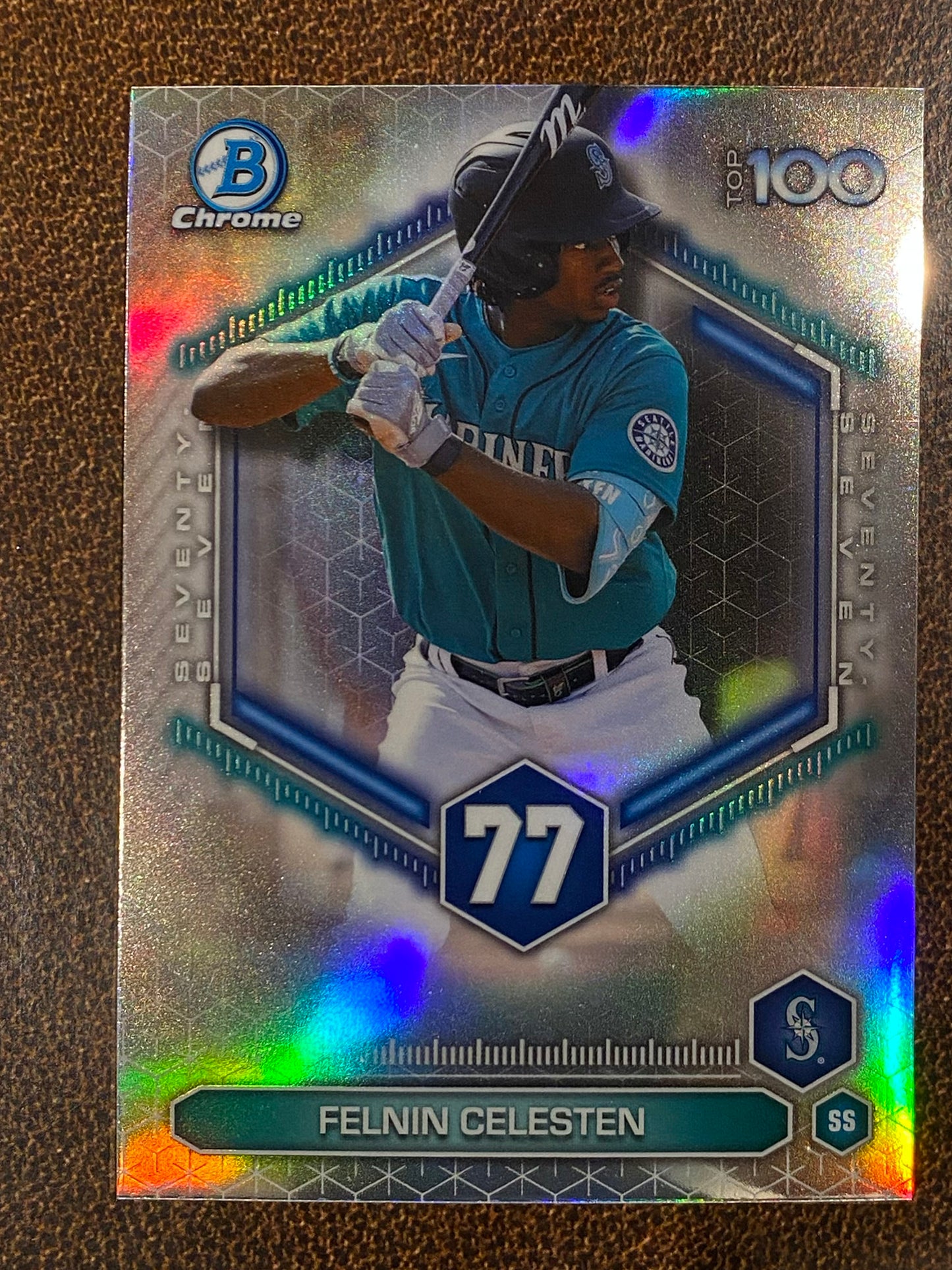 Felnin Celesten - 2026 Bowman - Scouts Top 100 Insert - Mariners
