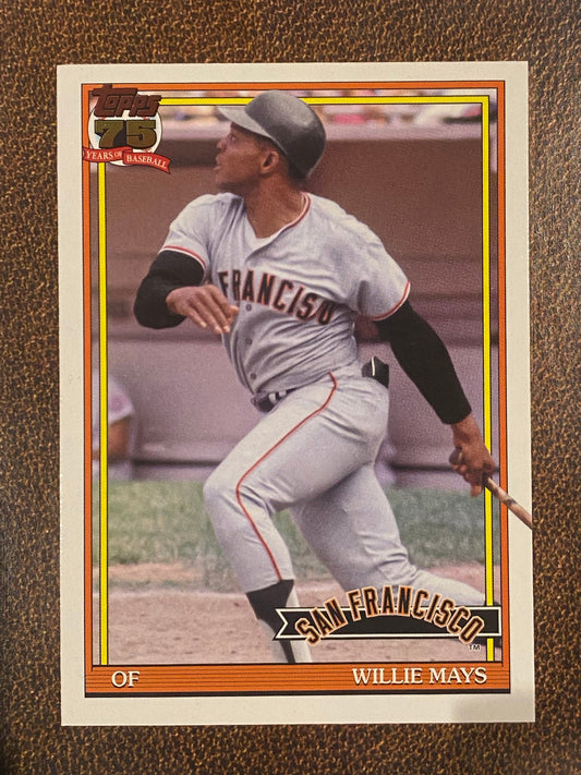 Willie Mays - 2026 Topps Series 2 - 1991 Topps - Giants