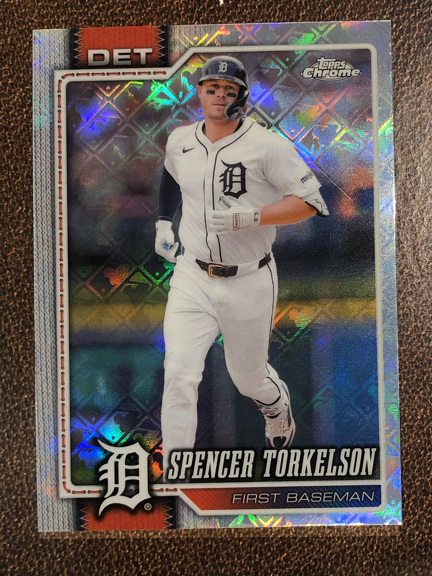 Spencer Torkelson - 2026 Topps Chrome Logofractor - Base Logofractor - Tigers