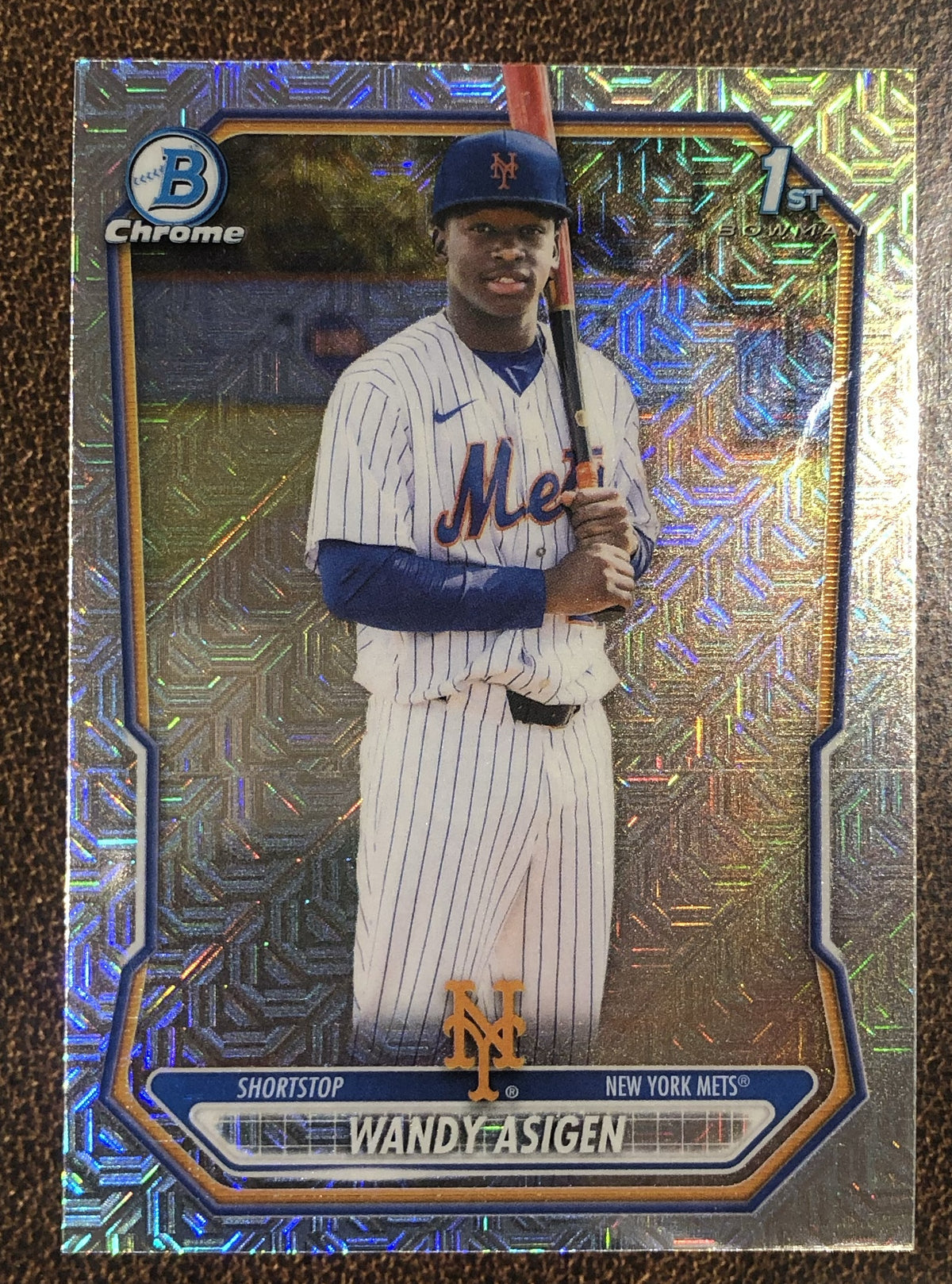 Wandy Asigen - 2026 Bowman Chrome - 1st Bowman MOJO - Mets