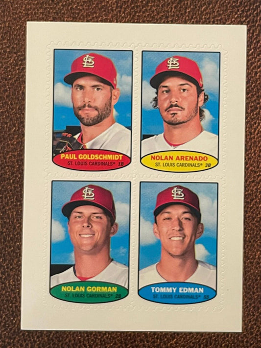 Cardinals Stamp - 2023 Topps Heritage - Stamp - Cardinals