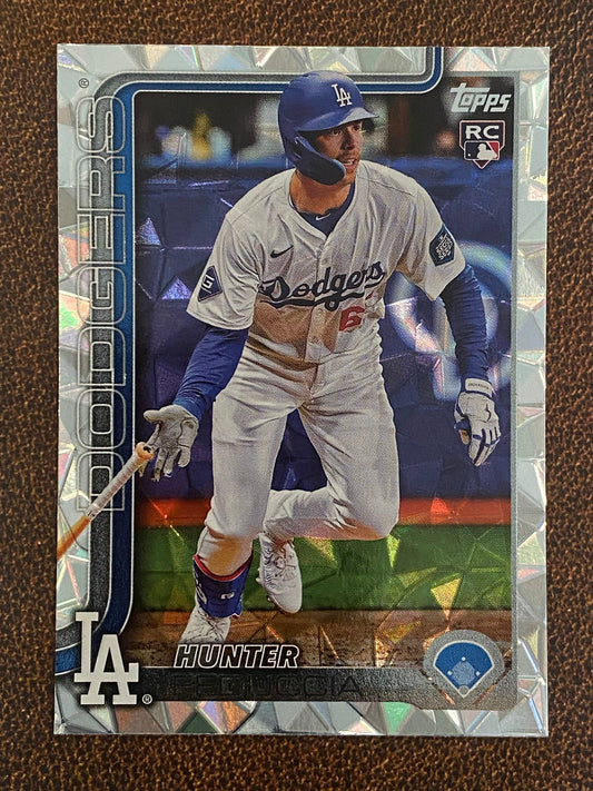 Hunter Feduccia - 2025 Topps Series 1 - Diamante - Dodgers