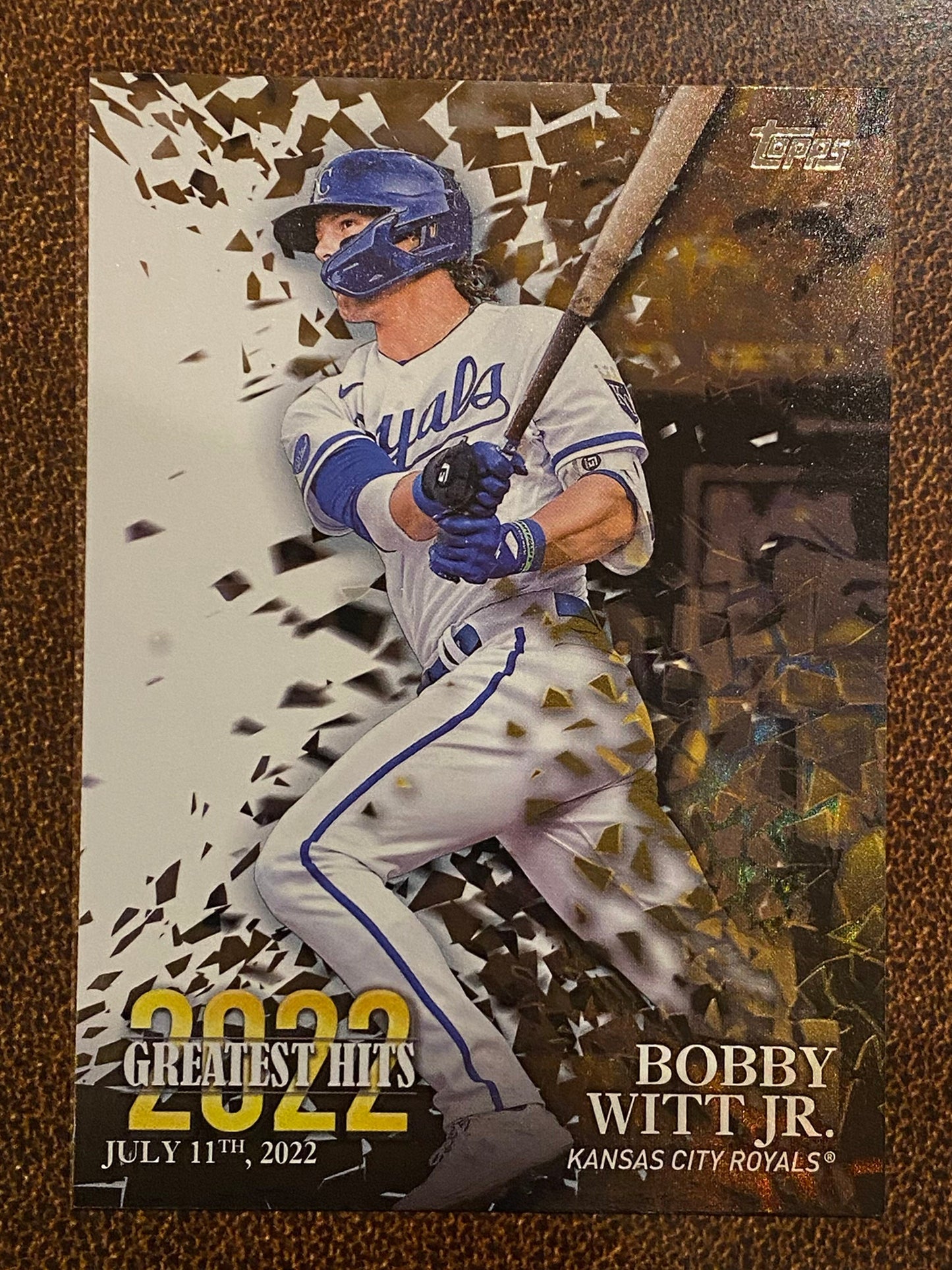Bobby Witt Jr - 2023 Topps Series 1 - Greatest Hit Inserts - Royals