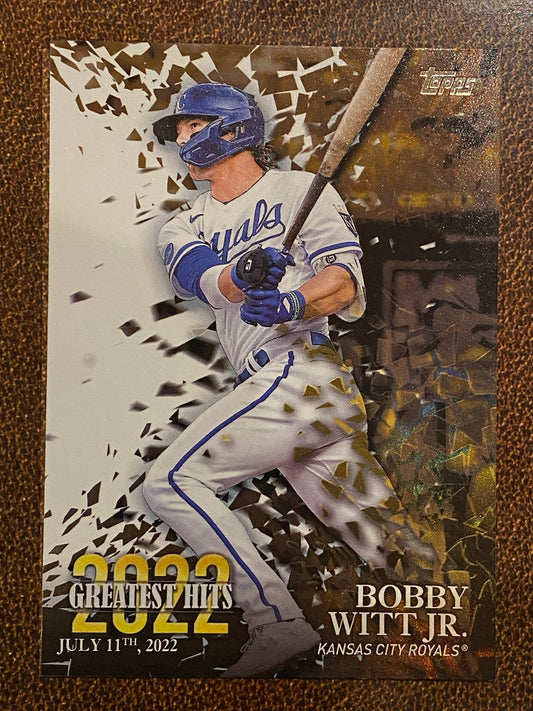 Bobby Witt Jr - 2023 Topps Series 1 - Greatest Hit Inserts - Royals