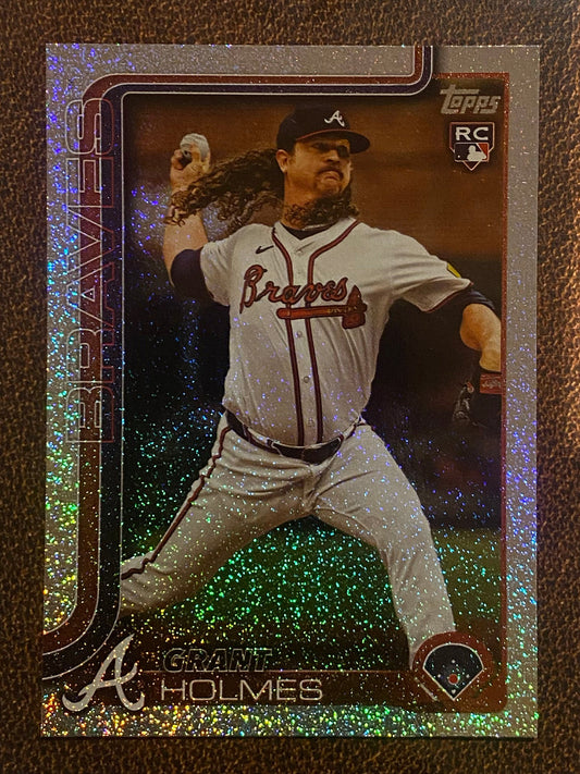 Grant Holmes - 2025 Topps Series 2 - Sandglitter - Braves