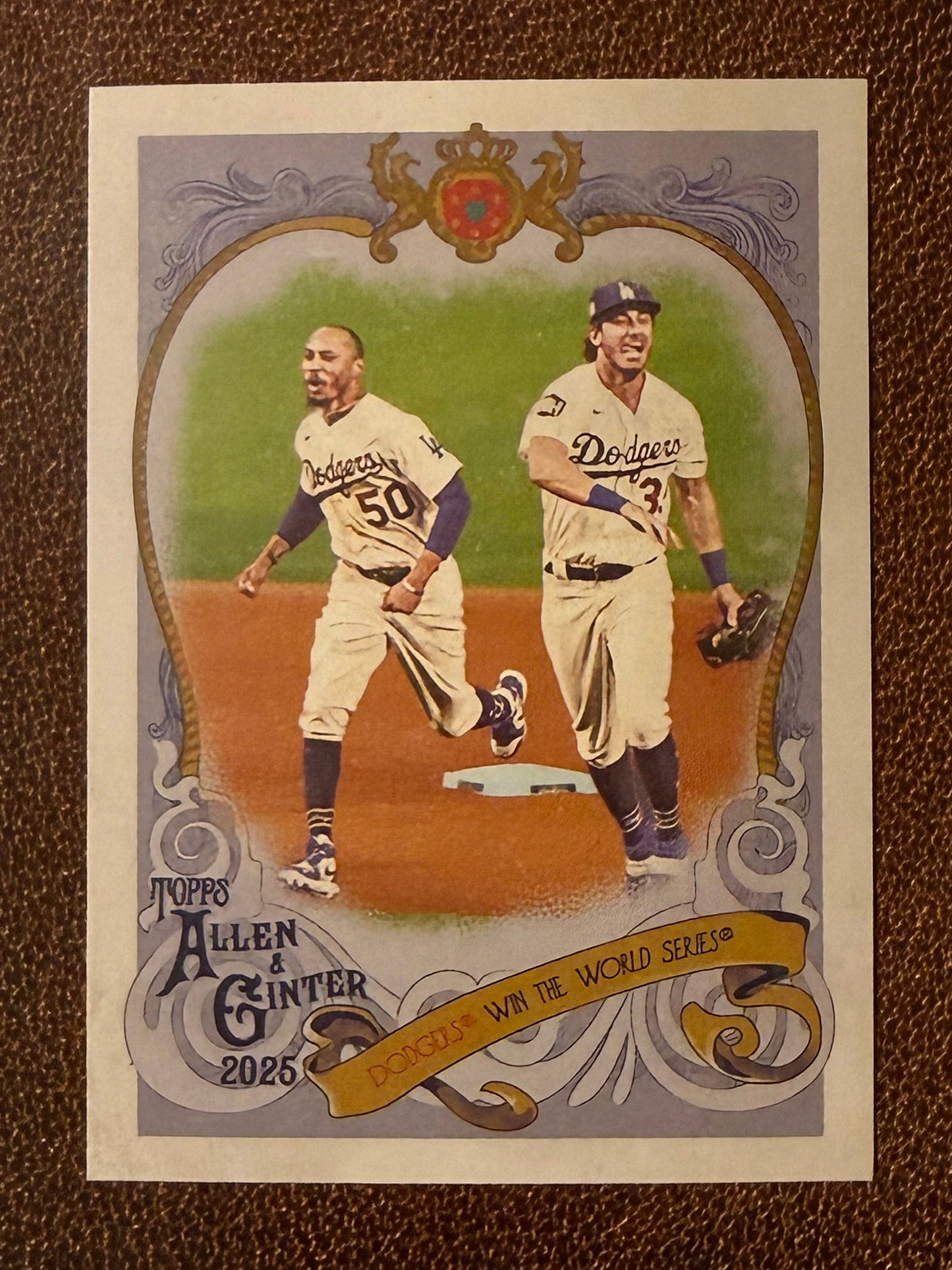 Mookie Betts - 2025 Allen & Ginter - Sweet Victory - Dodgers