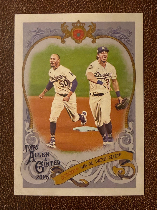 Mookie Betts - 2025 Allen & Ginter - Sweet Victory - Dodgers