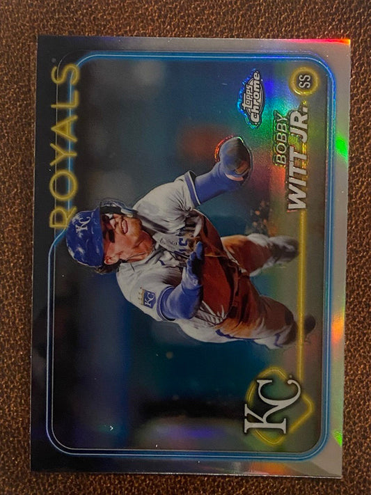 Bobby Witt Jr. - 2024 Topps Chrome - Refractor - Royals