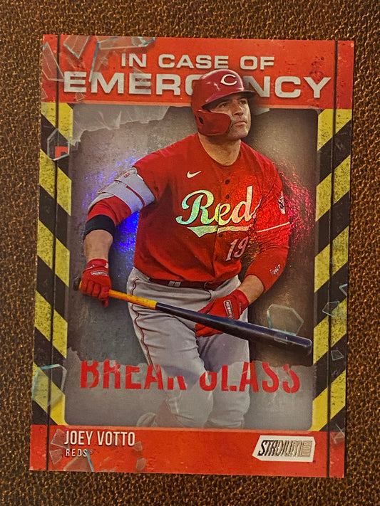 Joey Votto - 2025 Topps Stadium Club - Break Glass Insert - Reds