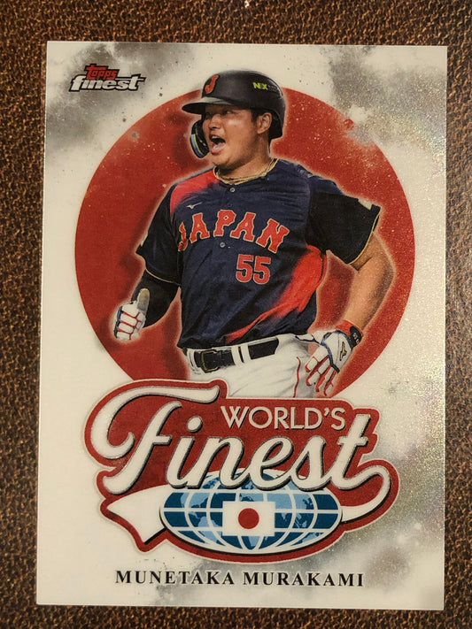 Munetaka Murakami - 2026 Topps Finest - World's Finest - White Sox