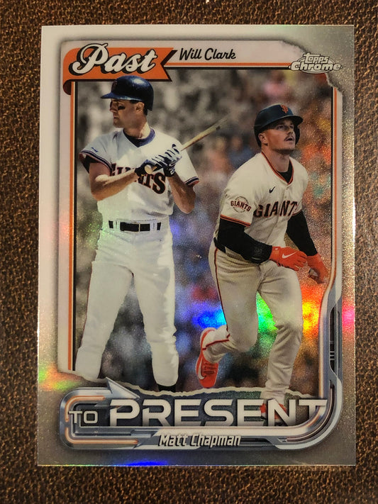 Matt Chapman - 2026 Topps Chrome - Past to Present Insert - Giants