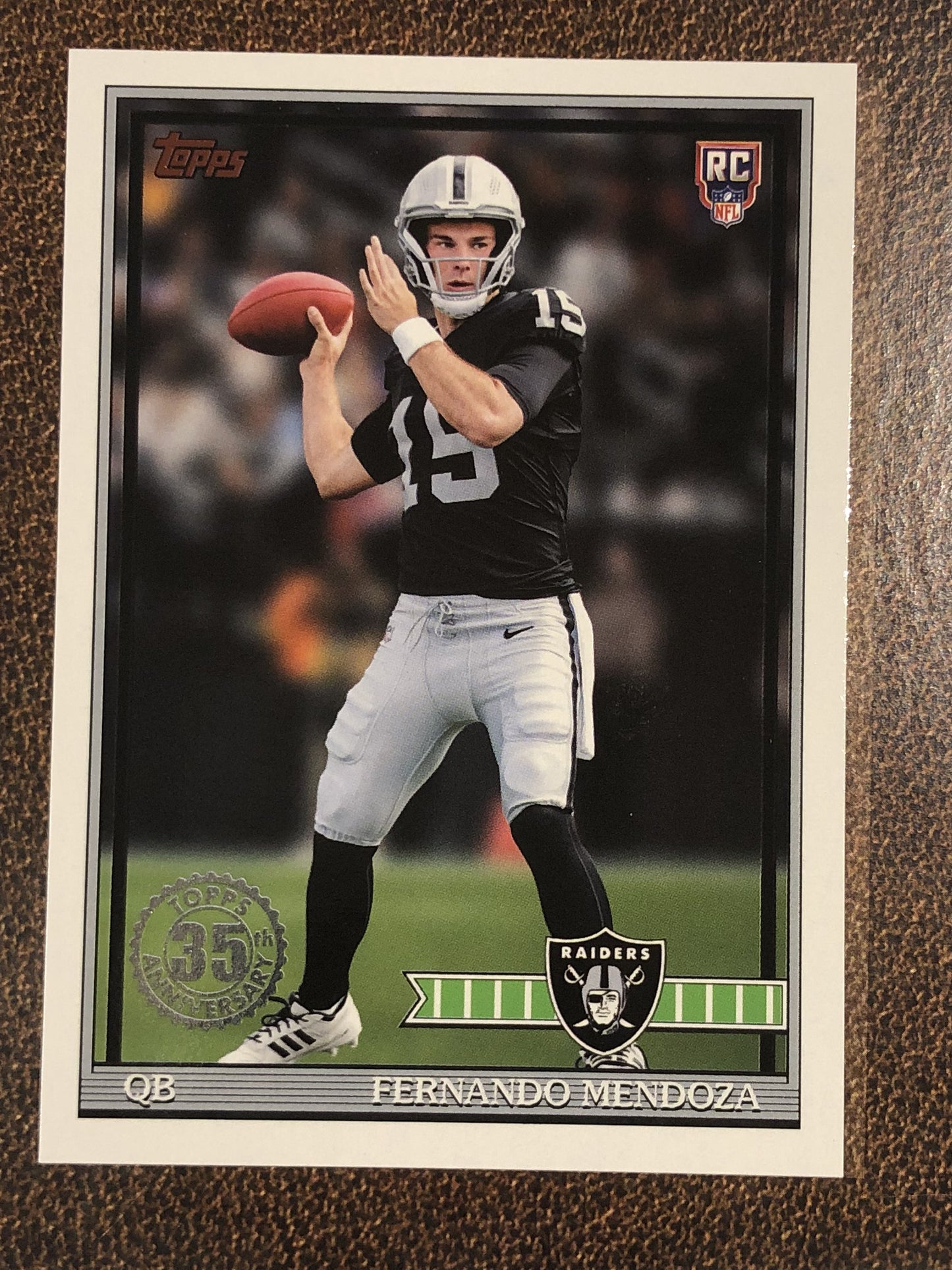 Fernando Mendoza - 2026 Topps Flagship - 1991 Insert - Raiders
