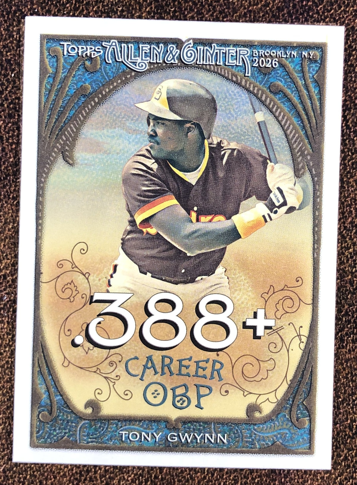 Tony Gwynn - 2026 Topps Allen & Ginter - Career Insert - Padres