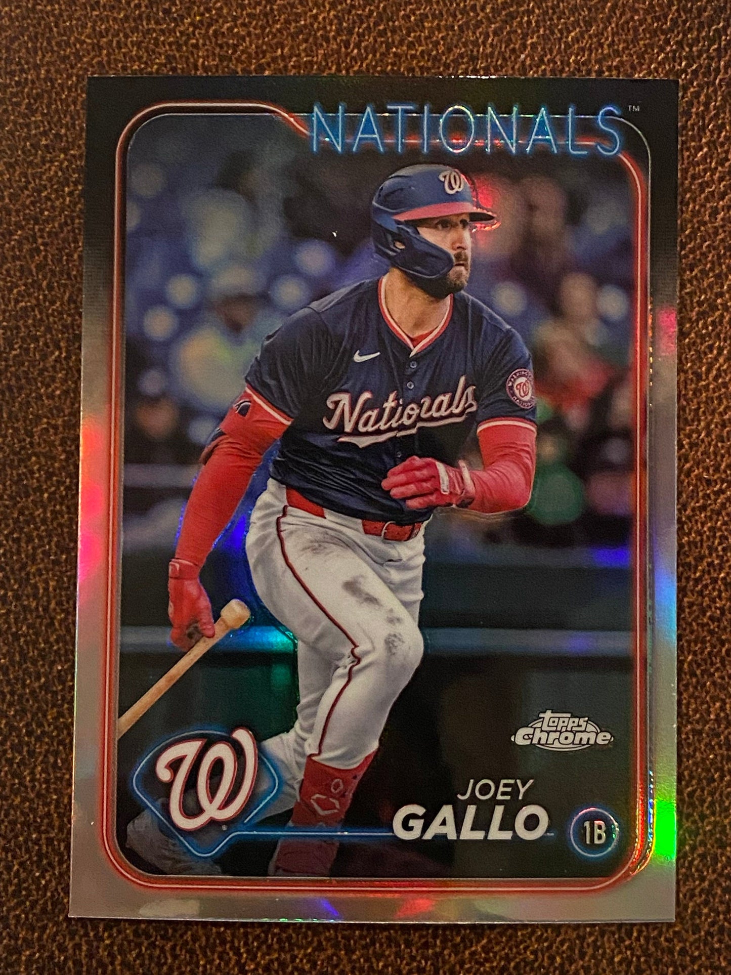 Joey Gallo - 2024 Topps Chrome Update - Refractor - Nationals