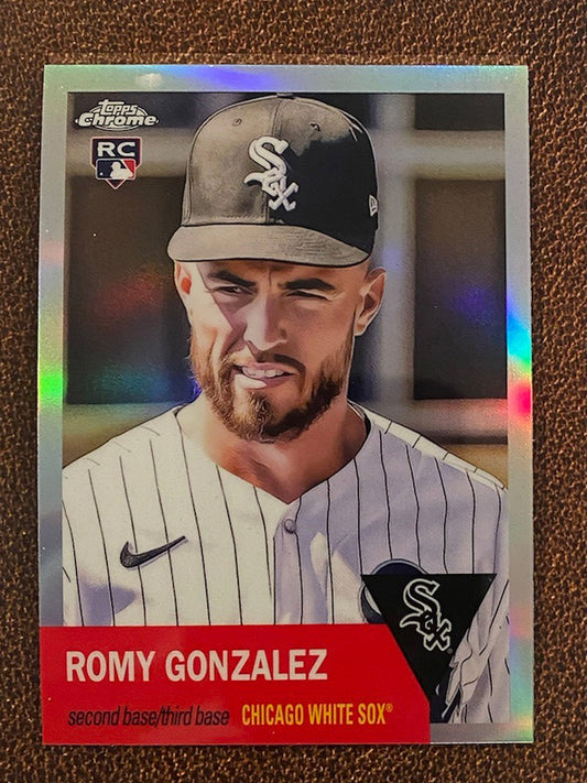 Romy Gonzalez - 2022 Topps Chrome Platinum Anniversary - Refractor - White Sox